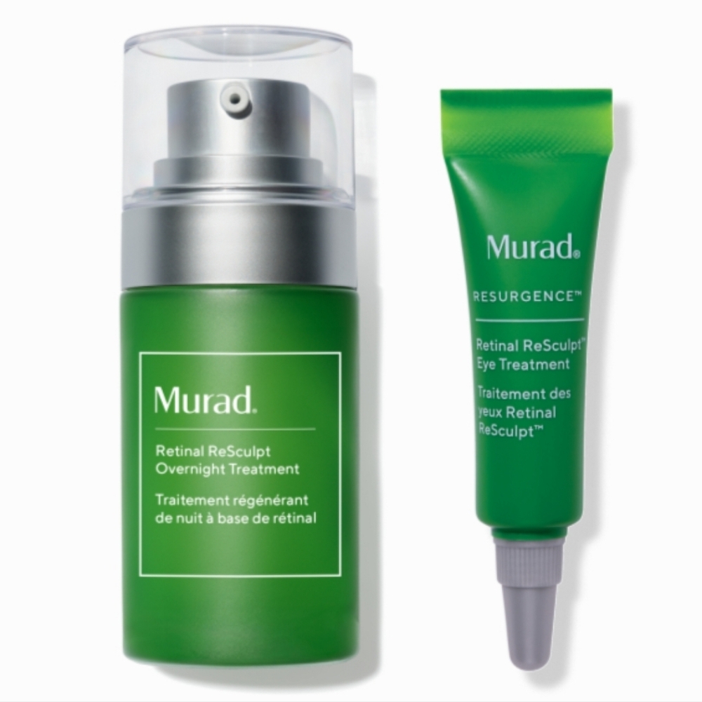 Murad RETINAL Resculpt Overnight Treatment SERUM + EYE CREAM